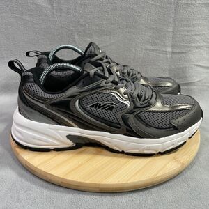 Avia 5000 Mens Size 10 Running Shoes Sneakers Athletic Performance Gray Black